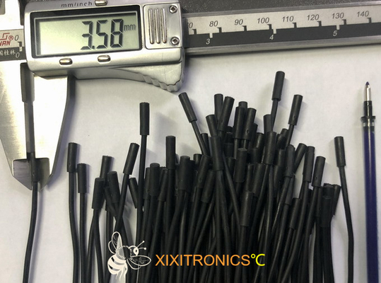 IP68 οι αδιάβροχοι αισθητήρες θερμοκρασίας NTC εξετάζουν τη μικρή υψηλή ευαισθησία μεγέθους και τη γρήγορη απάντηση